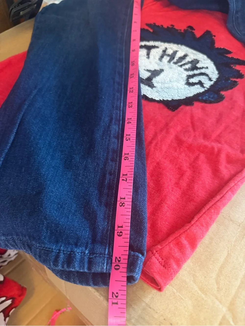 The Children's Place Jeans and Red 'Thing 1' Sequin Tee for Kids